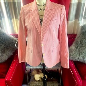 Seersucker Blazer